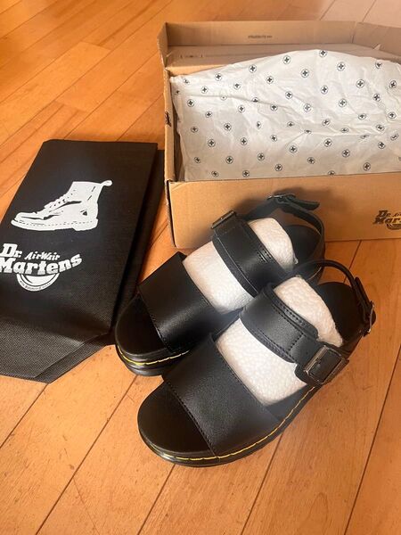 Dr.Martens BLAIRE PATENT サンダル UK4 ブラック