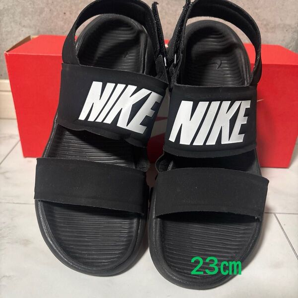 NIKE スポーツサンダル ブラック タンジュン 23㎝ us6 ナイキ