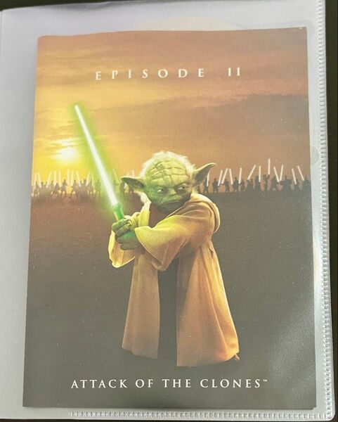 STAR WARS Episode II Attack of the Clones 2×DVD チャプターシート付き