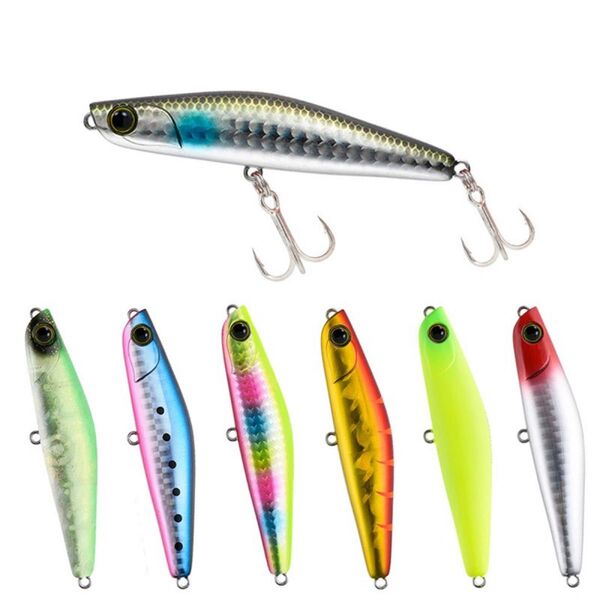 No.172 アムズデザイン(ima) ペンシルベイト ヨイチ風 80mm シンキングミノー 18g シーバス ヒラメ 青物