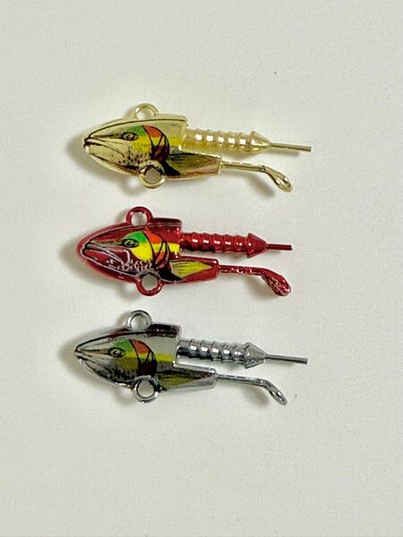No.38 ジグヘッド 3個セット vj風 14g シーバス ヒラメ