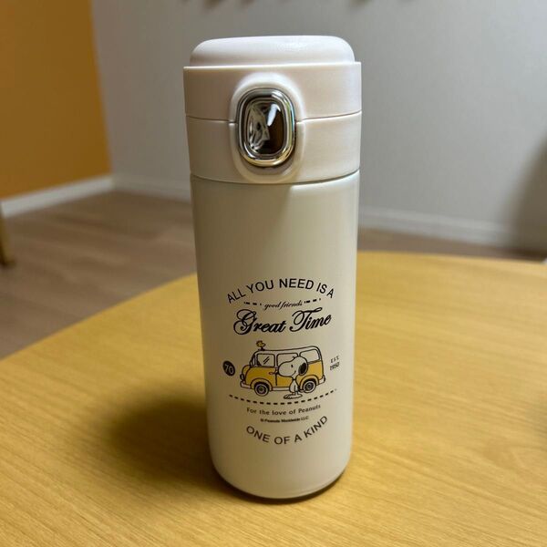 新品未使用SNOOPY 真空断熱ウォーターボトルステンレスタンブラー300ml 水筒
