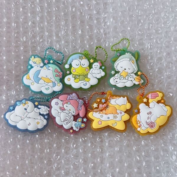 サンリオキャラクターズ ぷっくりラバマスグミ 6 ラバーマスコット