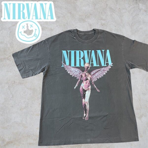Nirvana ニルヴァーナ バンドTシャツ ヴィンテージ フェード加工 ロック