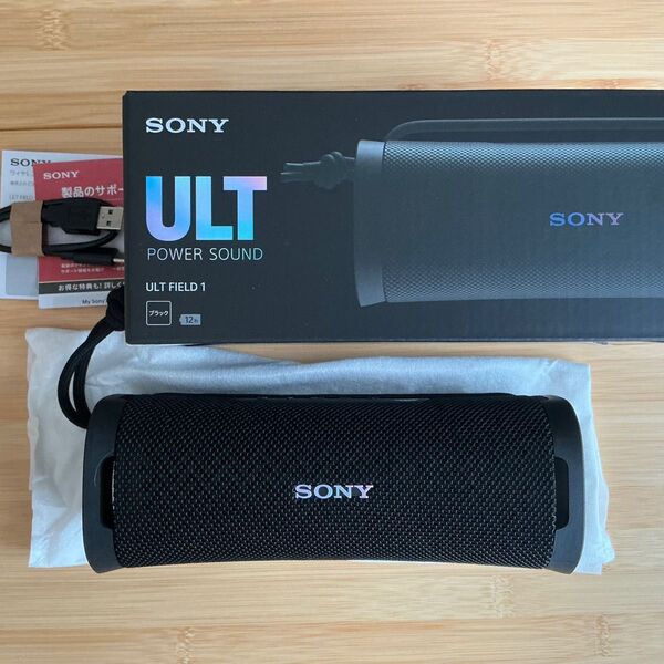 SONY ULT FIELD1 ワイヤレススピーカー SRS-ULT10 ブラック