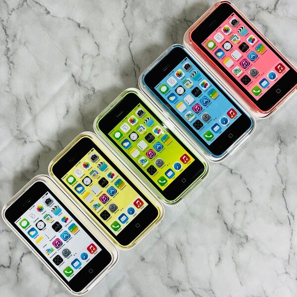【限定1セット】 iPhone 5C 全色端末セット コレクション用