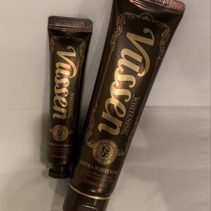 【未使用2つセット】Vussen ホワイトニング エクストラホワイトニング フローラルミント 歯磨き粉 28