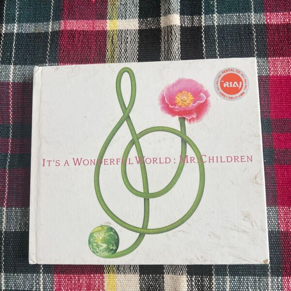 Mr.Children 『ITS A WONDERFUL WORLD』 製本仕様 レンタル落ち CD