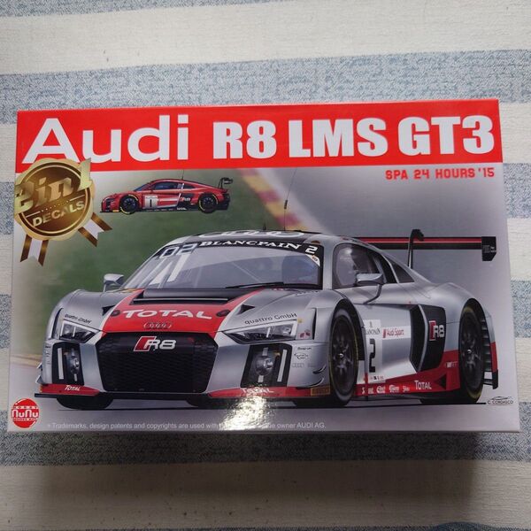 Audi R8 LMS GT3 SPA24H プラモデル NuNu レッド系 未使用