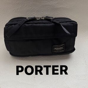 PORTER ポーターガジェットポーチ ガジェットケース 吉田カバン ブラック 黒