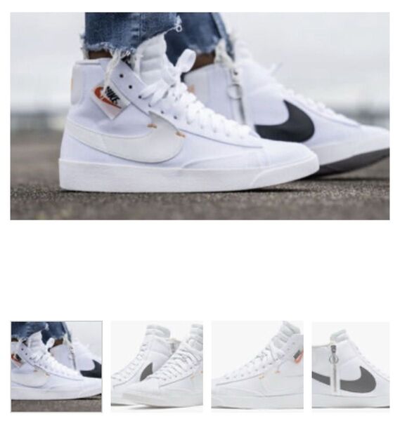 海外モデル NIKE WMNS BLAZER MID REBEL “White/Summit White”