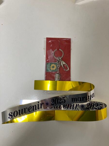 レア 竹内まりや souvenir again live 2010 キーホルダー souvenir live 2025 銀テープ