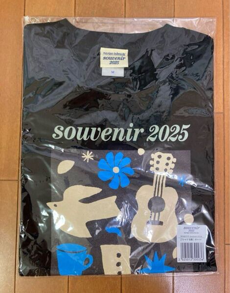 新品未開封 竹内まりや 『Mariya Takeuchi Live souvenir 2025』 Tシャツ B 黒 Mサイズ