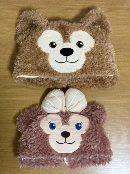 ダッフィー シェリーメイ ファンキャップ 帽子 香港ディズニー