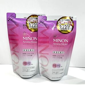 【2個セット】MINON ミノン アミノモイスト エイジングケア ローション つめかえ用 化粧水 130mL
