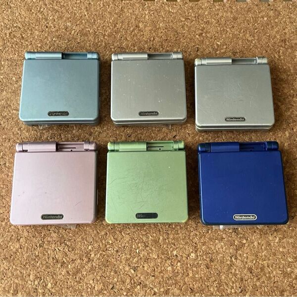 【ジャンク・シェルのみ】ゲームボーイアドバンス SP 6個