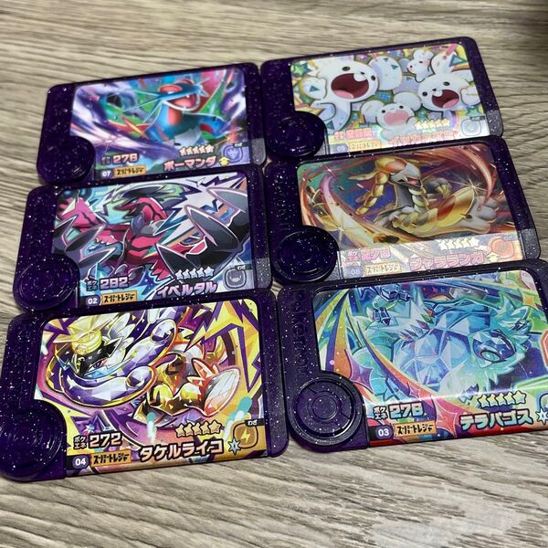 ポケモンフレンダ 第5弾 スーパートレジャー ボーマンダ イベルタル タケルライコ イッカネズミ ジャラランガ テラパゴス