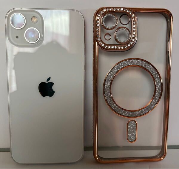 【極美品/バッテリー100%】iPhone13 128GB スターライト SIMフリー Apple版