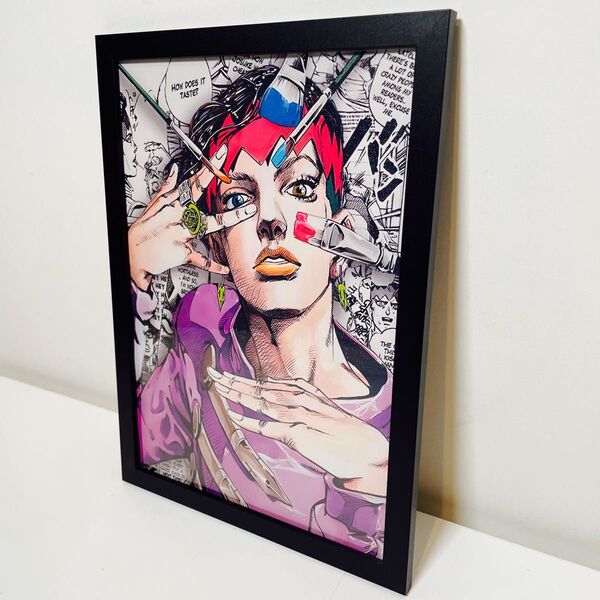 【額付きポスター】JOJO ジョジョの奇妙な冒険 岸辺露伴⑤(新品)