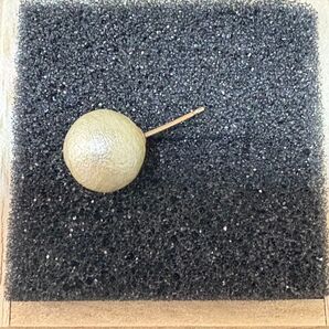 K10 コットンパールピアス(片耳)