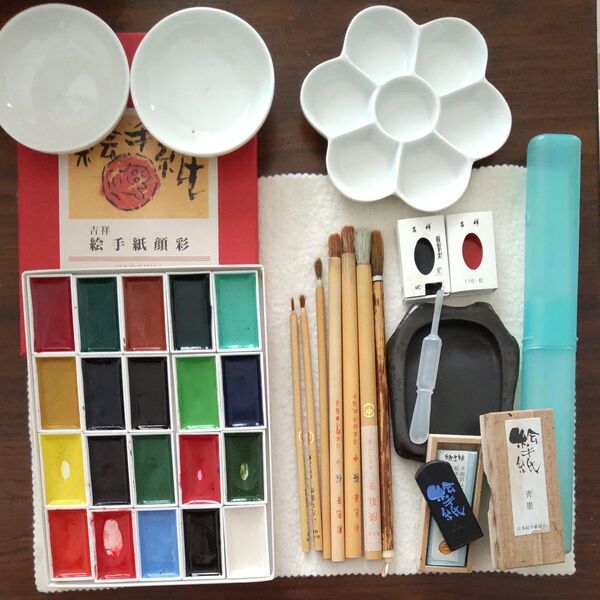 新品はがき&中古絵手紙セット (12点)