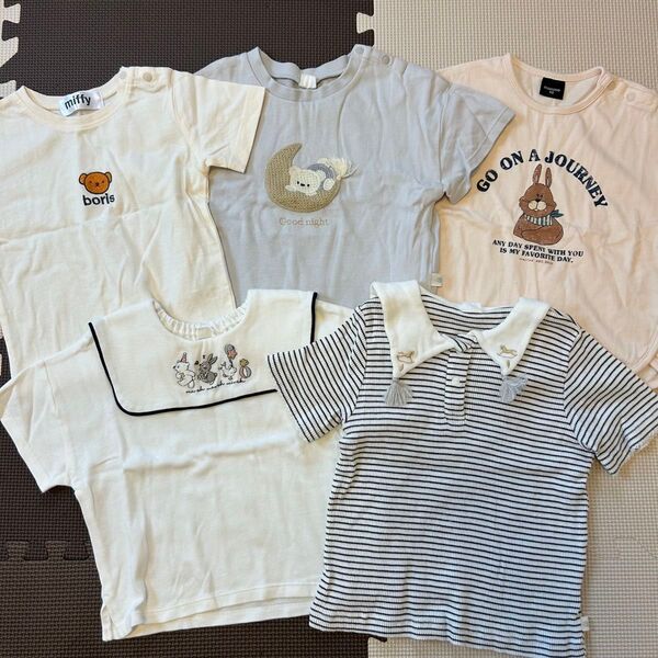 バースデイ コトリ ボリス マニーナ Tシャツ 半袖 5枚 セット 90 95