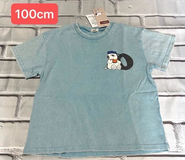 スヌーピー オラフ 半袖 Tシャツ 男の子 女の子 キッズ 100cm 半そで snoopy トップス 綿100% Tシャツ 古着