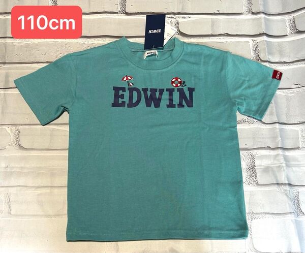 エドウィン EDWIN 半袖 女の子 男の子 110cm 半袖Tシャツ Tシャツ キッズ 子ども