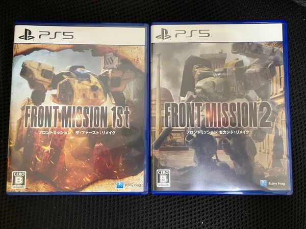 【2本セット】PS5 FRONT MISSION 1st&2nd リメイク