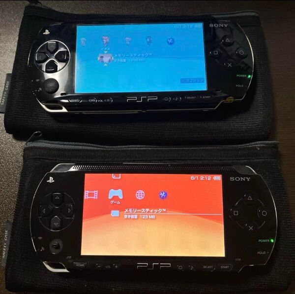 PSP 1000 本体 2つ +おまけ