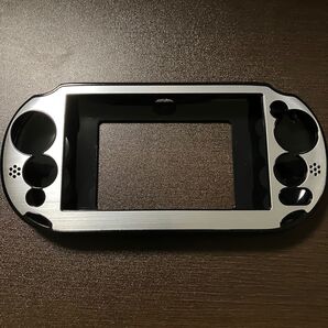 PS Vita用 メタルフェイスケース シルバー