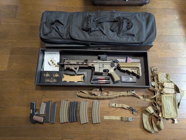 東京マルイの次世代電動ガンHK416 デルタカスタム