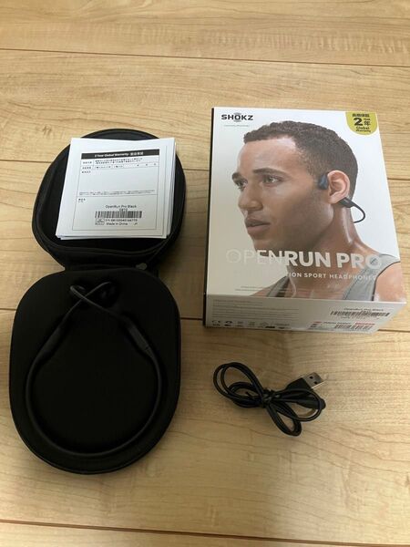 SHOKZ OPENRUN PRO S810 ブラック 骨伝導イヤホン ショックス