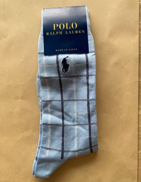 新品Polo Ralph Laurenポロラルフローレン靴下ソックス25ー27㎝