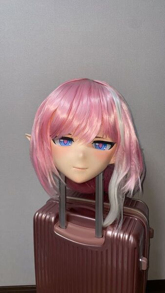 崩壊3rd エリシア 全頭面 着ぐるみ マスク コスプレ 鍵つき