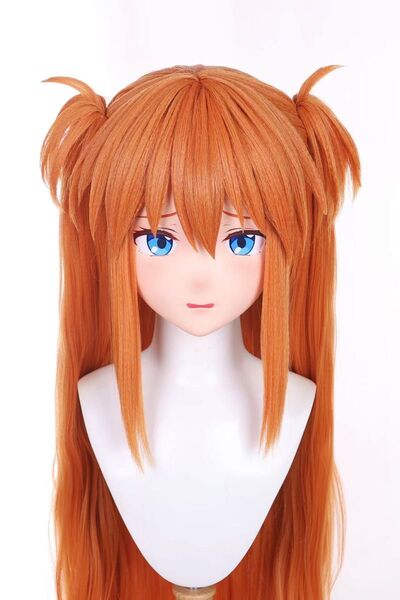 新世紀エヴァンゲリオン アスカ 全頭面 着ぐるみ コスプレマスクkigurumi