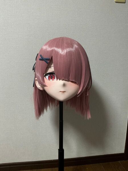 全頭面 Re:ゼロから始める異世界生活 ラム 着ぐるみマスク コスプレコスチュ一ムkigurumi コスプレ ウィッグ 着ぐるみ