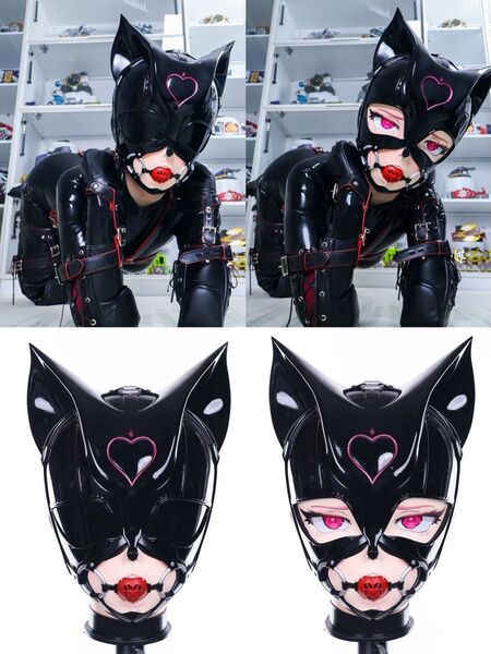 最新作品 全頭マスク m1、m2 コスプレ 着ぐるみ kigurumi 二次元
