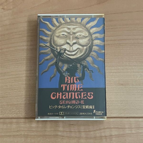 聖飢魔ⅡBIG TIME CHANGES カセットテープ ロック xjapan 筋肉少女帯 デーモン小暮 bowwow boowy