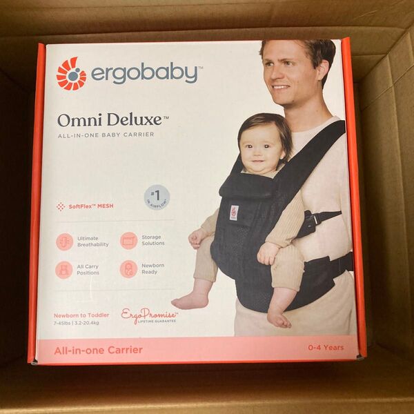 エルゴ オムニ デラックス 抱っこ紐 新生児 メッシュ Ergobaby OMNI Deluxe Mesh