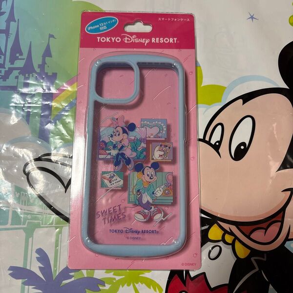 新品 ディズニー ミッキー ミニー スマホケース iPhone13 リゾート