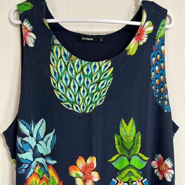 Desigual ワンピース (美品) #ノースリーブワンピース