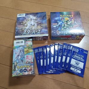 シュリンク付未開封BOX スターバース トリプレットビート PokemonGO ポケモンGOプロモパック10個 まとめ売り