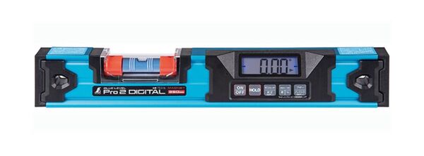シンワ ブルーレベル Pro 2 デジタル350㎜ 防塵防水 マグネット付 75316
