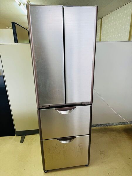 福岡発 HITACHI 日立 冷蔵庫 冷凍庫 製氷 動作品 3ドア 365L