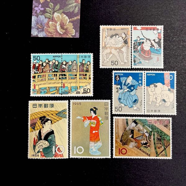 *記念切手*相撲絵シリーズ他*330円分*未使用*