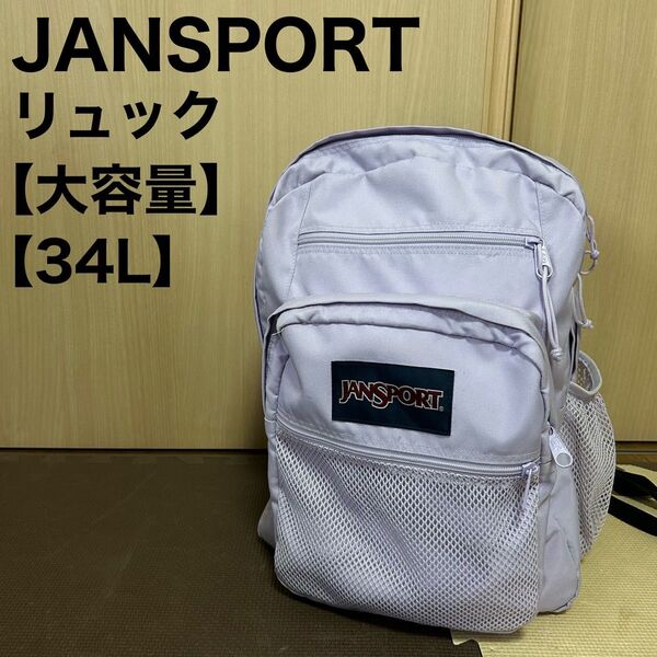 JANSPORT ジャンスポーツ リュック パープル 通学 通勤 パステルカラー バックパック デイパック 男女兼用