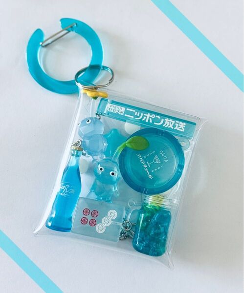 ガチャ詰めポーチ 氷ピクミン レトロ灰皿 ホテルキー 麻雀牌 夏 ガチャガチャ ミニチュア レトロ