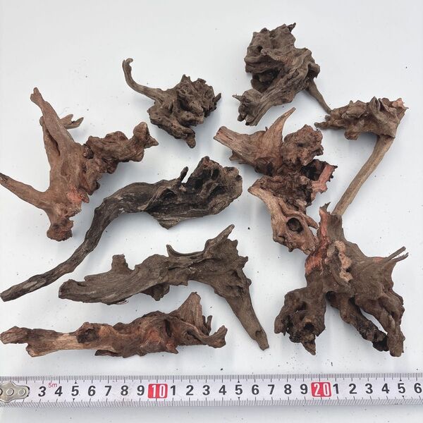 7 洗浄済み 流木 SSサイズ まとめ売り アクアリウム 観賞魚 テラリウム