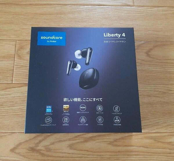 【美品】Anker Soundcore Liberty 4 ミッドナイトブラック